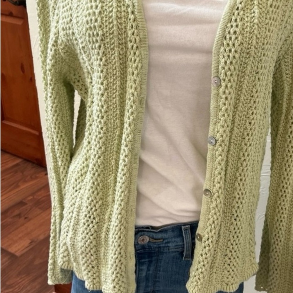 Sundance mint cardigan